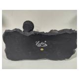 Expo Faux Bronze English Setter Hunting Dog w/Basket Statue