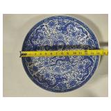 Blue & White Chinese Dragon Bowl