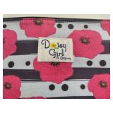 Daisy Girl & Co Knitting Bags w/Clear Fronts