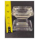 Waterford Crystal Metropolitan Pillar Candle Holders