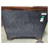 Thomasville Pair of Side Tables w/Brass Hardware