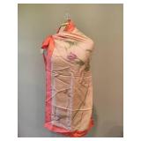 Salvatore Ferragamo Silk Pink Floral Print Scarf