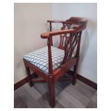 Chippendale Style Corner Chair