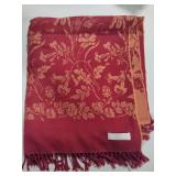 Restoration Hardware 100% Wool Floral Table Cloth