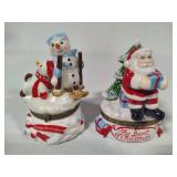 Villeroy & Boch Hinged Trinket Boxes - Assortment of Four - *No Box*