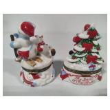 Villeroy & Boch Hinged Trinket Boxes - Assortment of Four - *No Box*