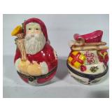 Villeroy & Boch Hinged Trinket Boxes - Assortment of Four - *No Box*