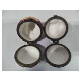 Villeroy & Boch Hinged Trinket Boxes - Assortment of Four - *No Box*