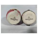 Villeroy & Boch Hinged Trinket Boxes - Assortment of Four - *No Box*