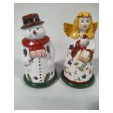 Villeroy & Boch "Festive Decolights" - Lighting Angel & Mr. Snow