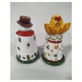 Villeroy & Boch "Festive Decolights" - Lighting Angel & Mr. Snow
