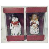 Villeroy & Boch "Festive Decolights" - Lighting Angel & Mr. Snow