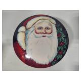 Mikasa Trinket Box & Two Hinged Santa Trinket Boxes