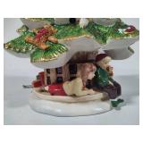 *Rare* Villeroy & Boch "Christmas Toys Village" Large Christmas Tree/Music Box