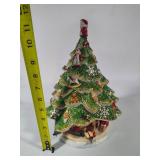 *Rare* Villeroy & Boch "Christmas Toys Village" Large Christmas Tree/Music Box