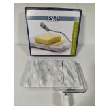 RSVP White Marble Cheese Slicer *New in Box*