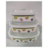 Villeroy & Boch Three Pc Storage w/Lids
