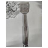 Stainless Steel Shakers, Cruet Set & Spatula