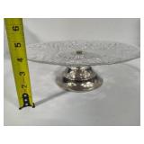 Lot of Assorted Pedestal Cake Plates