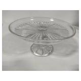 Lot of Assorted Pedestal Cake Plates