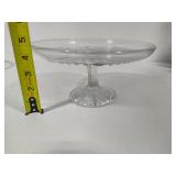 Lot of Assorted Pedestal Cake Plates