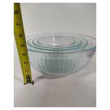 Pyrex Glass Mixing Bowls + Lids