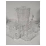 Lemonade Jar & Opalhouse Plastic Pitcher & Glasses Set