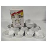 Set of Ramekins & Butter Warmer Set
