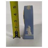 Wedgewood Blue Jasperware Mantel Clock