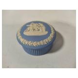 Wedgewood Blue Jasperware Pegasus Trinket Box