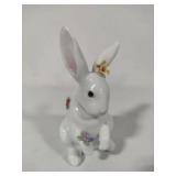 Lladro "Sitting Bunny with Flowers" Figurine