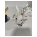 Lladro "Sitting Bunny with Flowers" Figurine