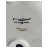 Fitz & Floyd "Old World Rabbits" Collectible Candle Holders