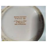Beatrix Potter Teleflora Collectible Pots