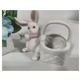 Fitz & Floyd Easter Bunny Small Planters