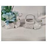 Fitz & Floyd Easter Bunny Small Planters