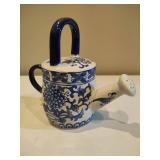 La Dolce Vita Blue Scroll Collection Watering Can