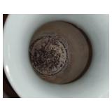 Blue & White Ceramic Two Handled Vase