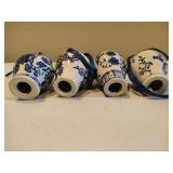 Small Blue & White Ornaments