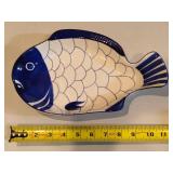 Dansk Arabesque Hand Painted Porcelain Fish