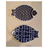 Porsgrund Ceramic Fish Trivets
