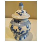 Blue & White Assorted Decor Items