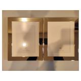 Pottery Barn Hinged Silver 5x7 Frames