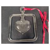 Kosta Boda Heart Sun Catcher