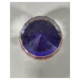 Swarovski Crystal Vitrail Barrel Paperweight