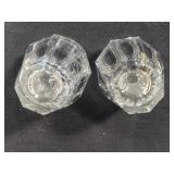 Moser "Eternity" Pair of Small Vases