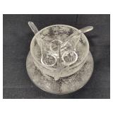 Cambridge Rose Point Mayonaise Set