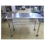 Stainless Steel Top Work Table
