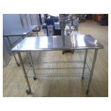 Stainless Steel Top Work Table