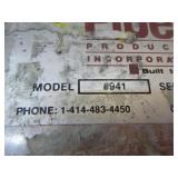 McGlynn Aluminum Bakery Cabinet